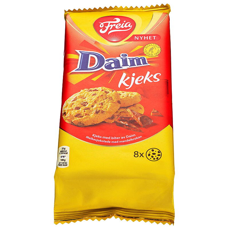 Freia Daim-kjeks 184 g Freia