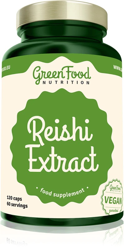 GreenFood Nutrition екстракт реишија, дијететски суплемент у капсулама направљен од ретке врсте печурке