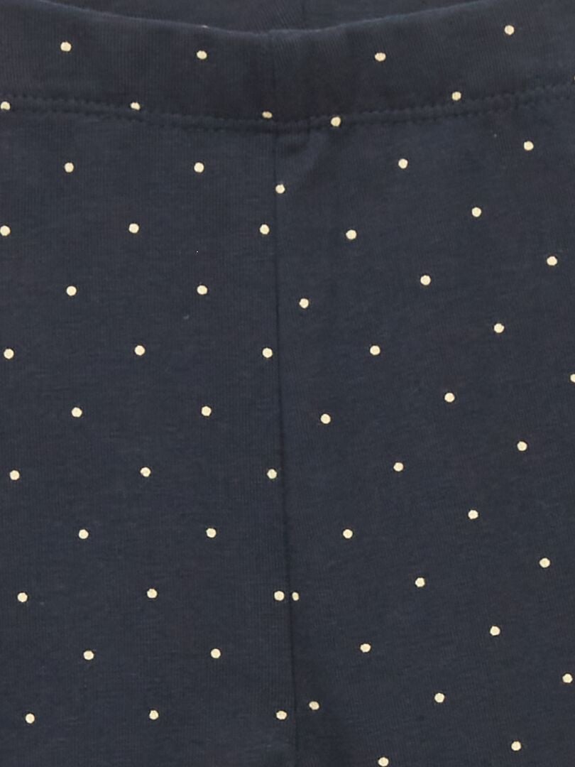 Milieuvriendelijke lange leggings - BLAUW