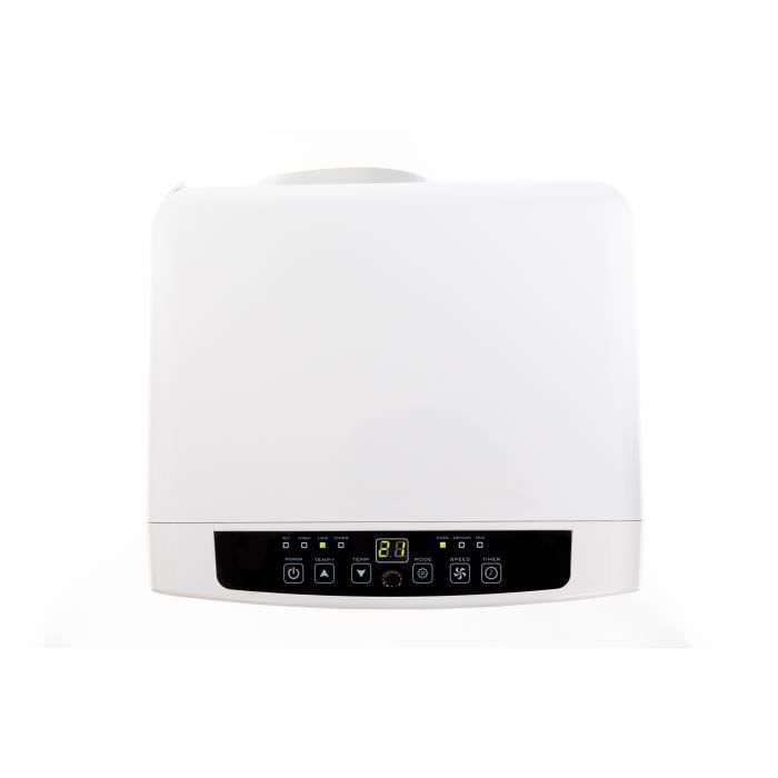 Aire acondicionado portátil de 3100 W con control remoto - 10600 BTU - Blanco - Airgreen