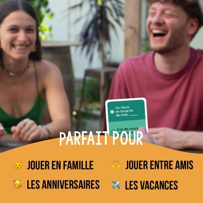 Mouton Mouton - Jeu de Société Famille et Amis - Complétez Les Mêmes Réponses Que Vos Coéquipiers ! - Jeu d’Ambiance Drôle et Rapide