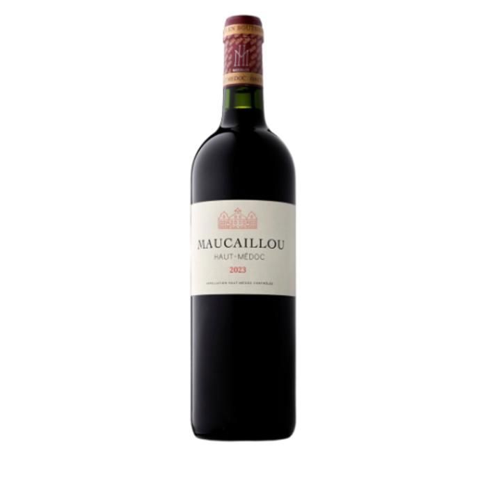 MAUCAILLOU HAUT-MEDOC 2023-VIN ROUGE-LOT DE 6X75CL
