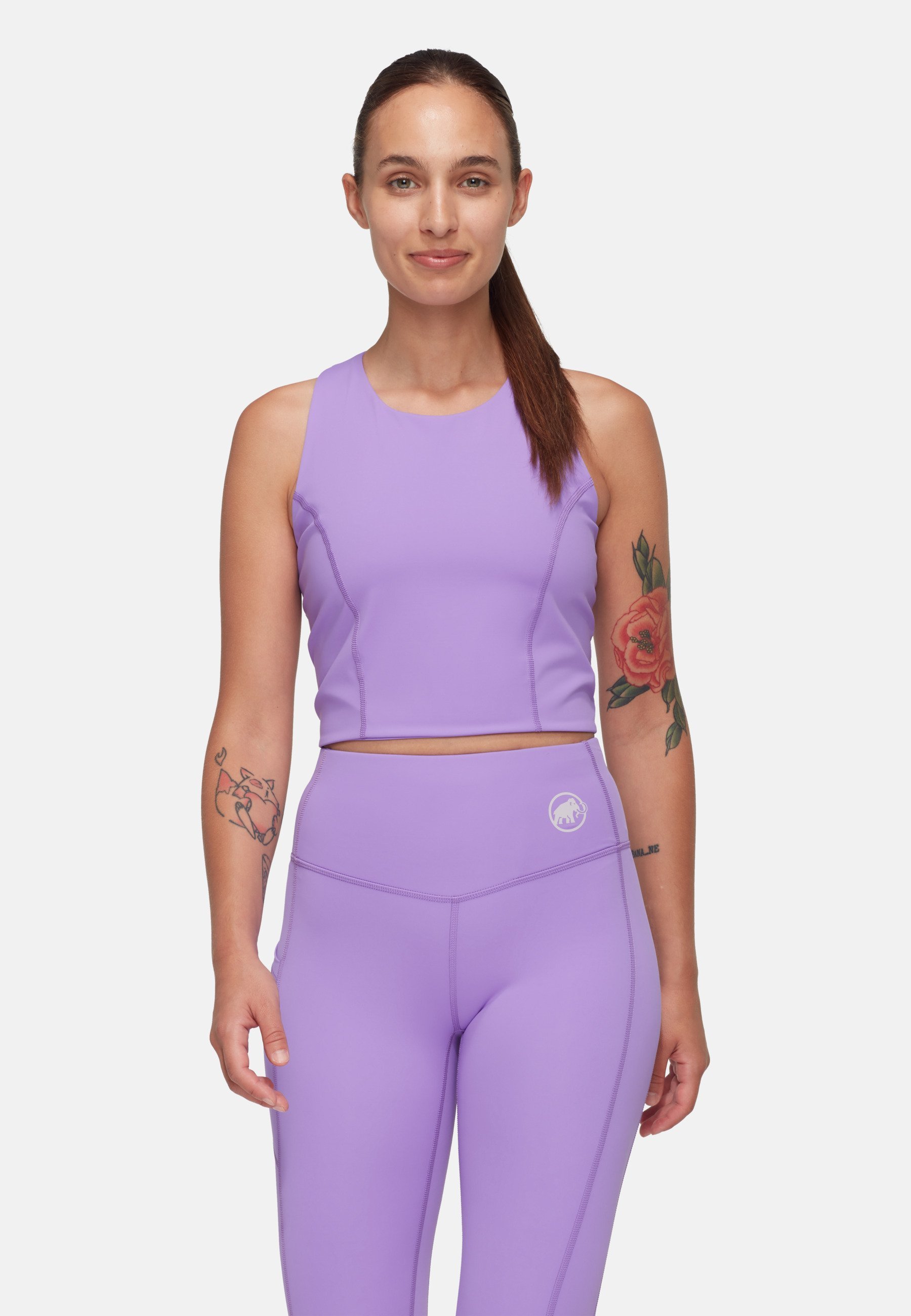 Mammut MASSONE - Reggiseno sportivo a sostegno medio - lavandin