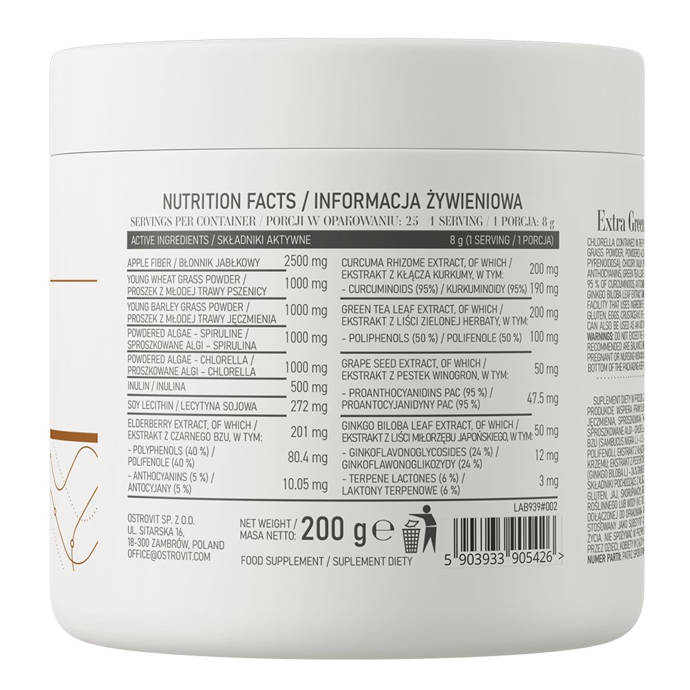 OstroVit Extra Green Detox