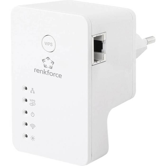 Access Point Wi-Fi - RENKFORCE - RF-AP-N300Mini - 300 Mbps - 2,4 GHz - Bridge Ethernet