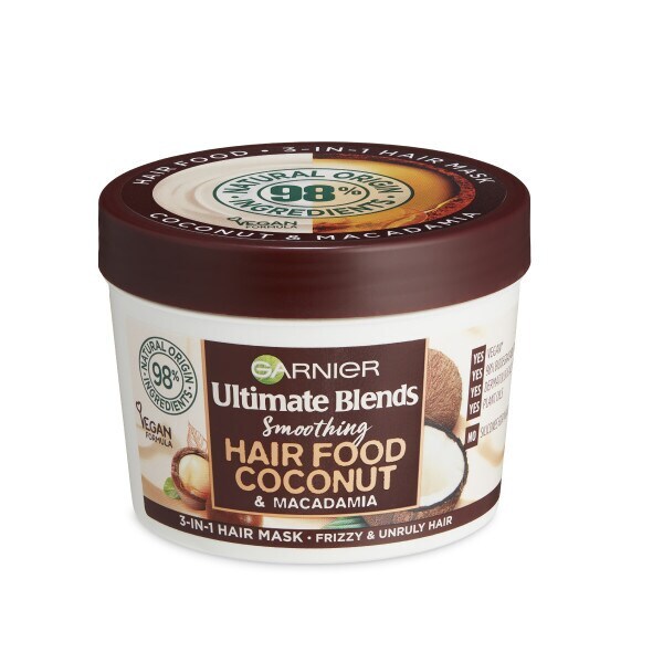 Kit Garnier Ultimate Blends Hair Food com Coco