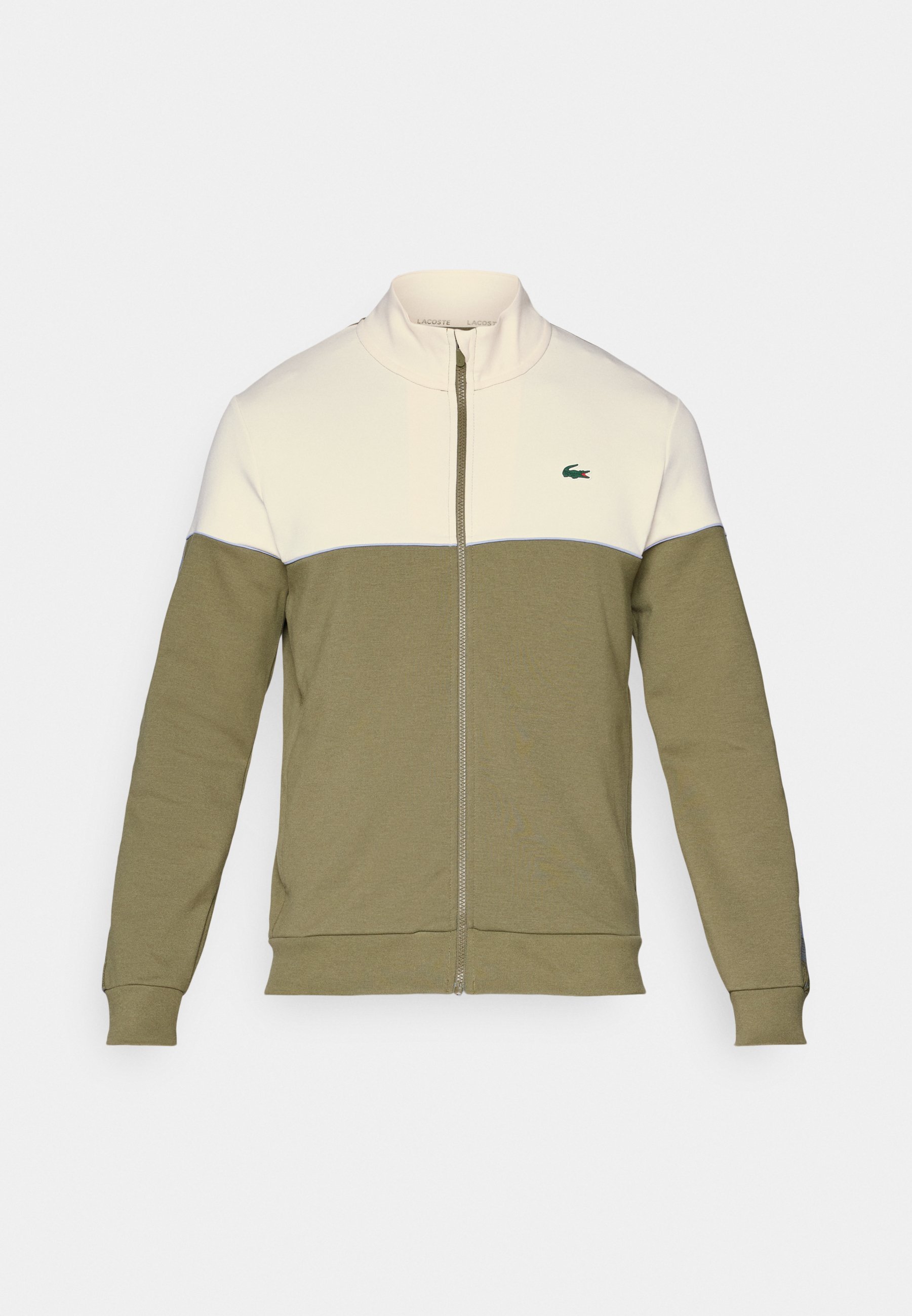 Lacoste Sport TENNISJACKET - Sweatshirt met rits - olijfgroen/Lapland