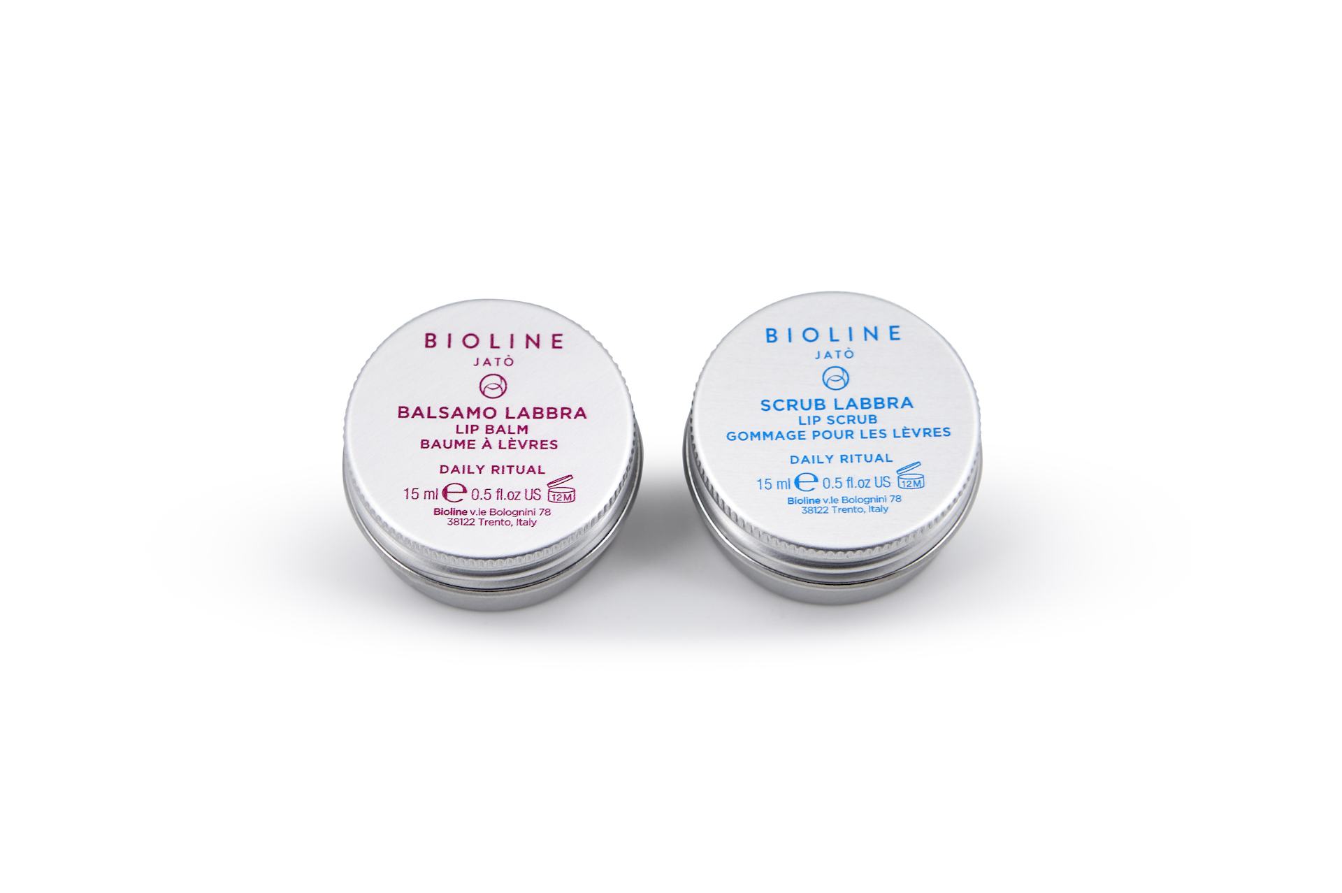 Piling i balzam za usne 2 x 15 ml - Bioline Jatò