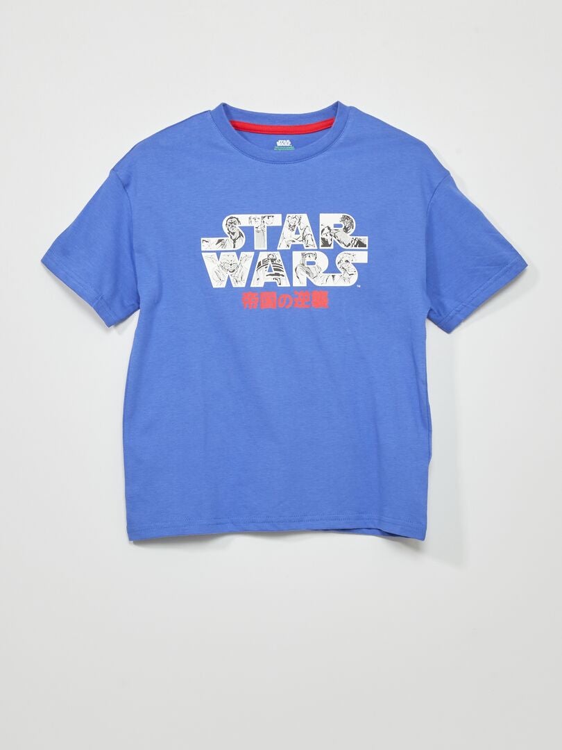'Star Wars'-shirt - BLAUW