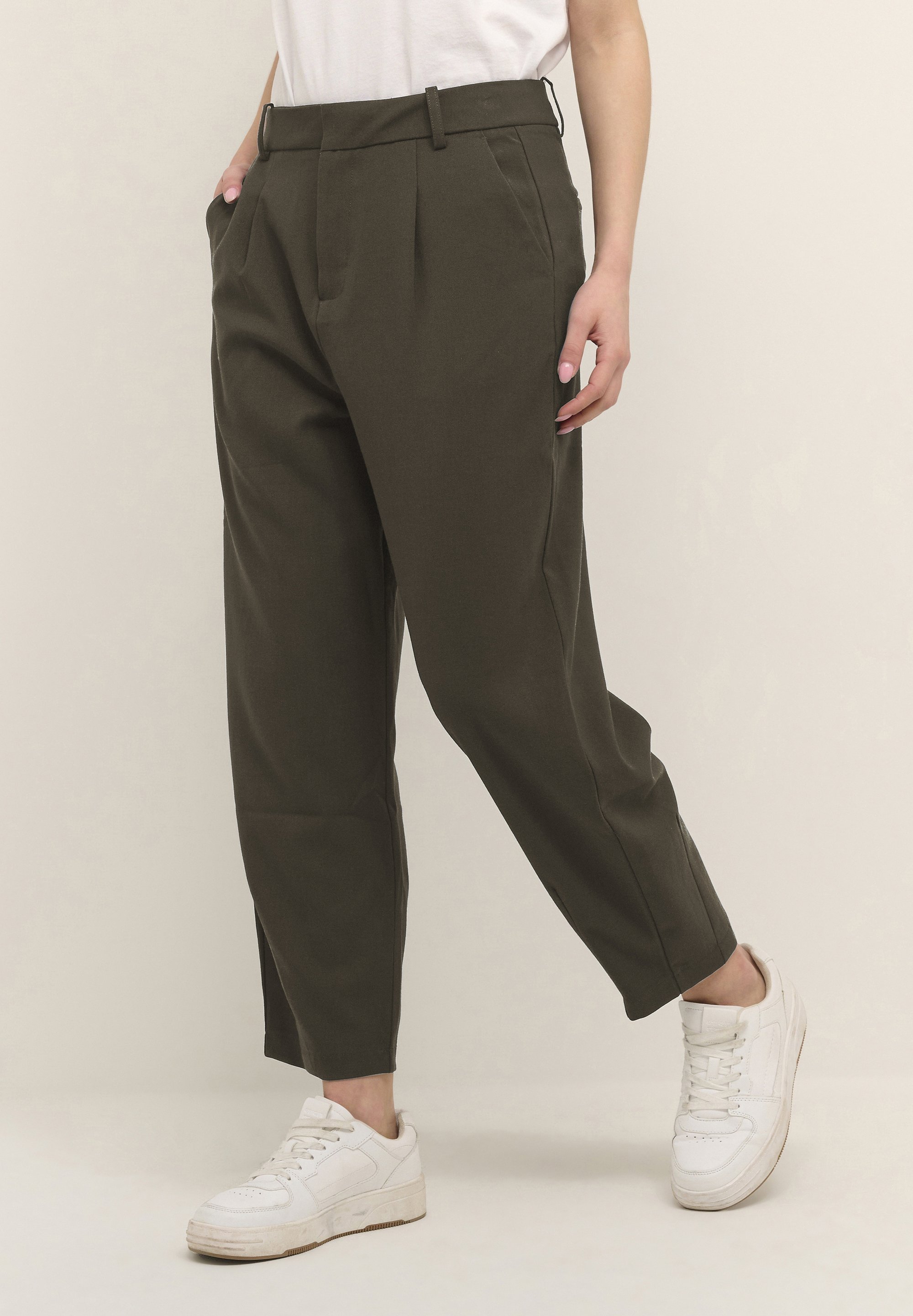 Kaffe MERLE SUITING - Pantalon - Nuit en forêt