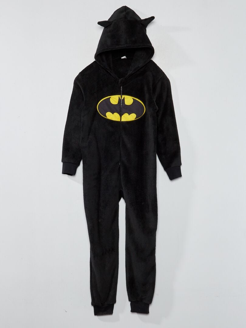 Traje sherpa de 'Batman' - NEGRO