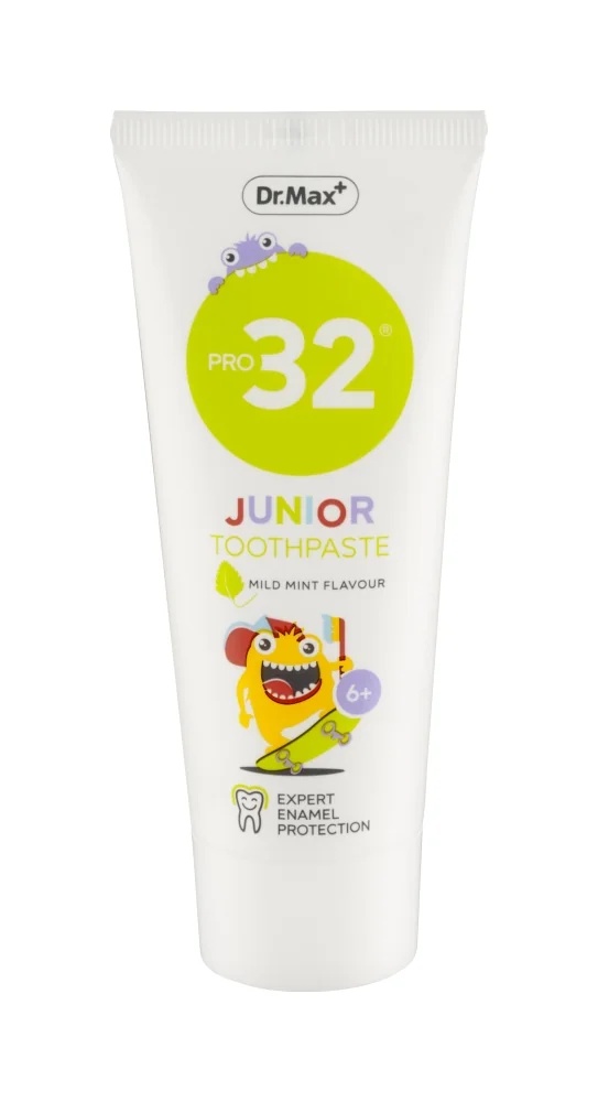 Pasta de dientes Pro32 Junior 75 ml, higiene bucal para niños