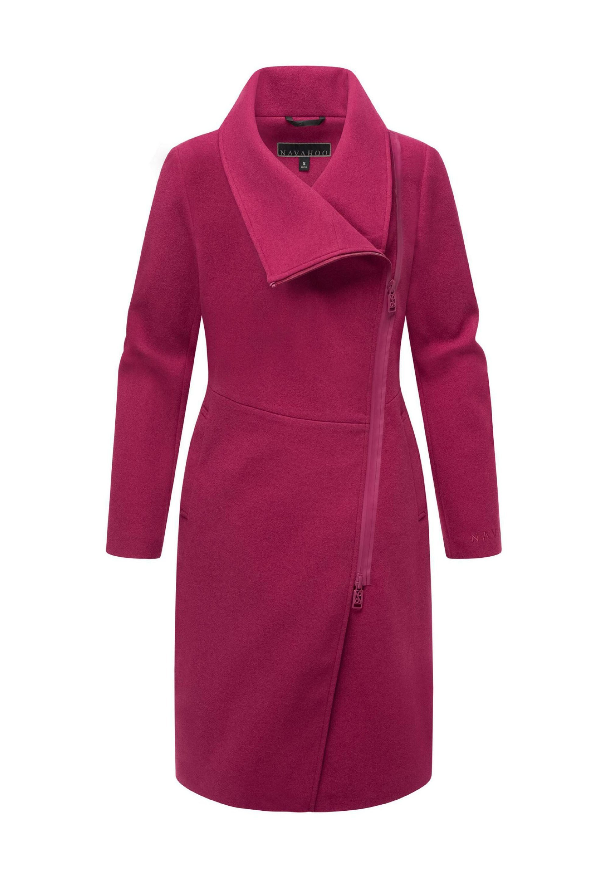 Navahoo SAMTROSE 14 - Cappotto classico - vino di frutti di bosco