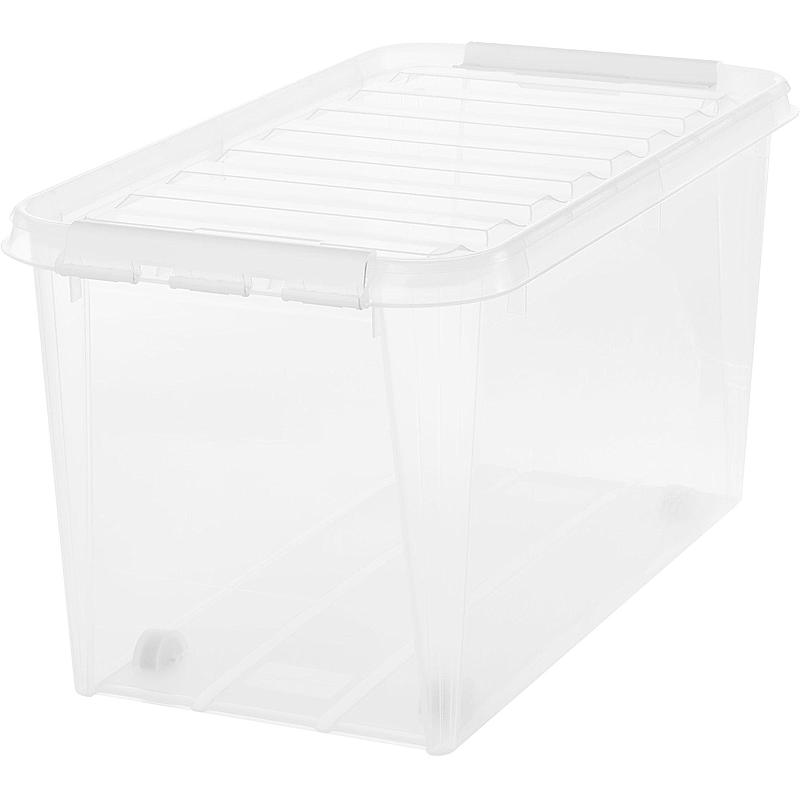 Smartstore Förvaringslåda SmartStore™ med lock och hjul 70 l Home L72 x B40 x H38 cm