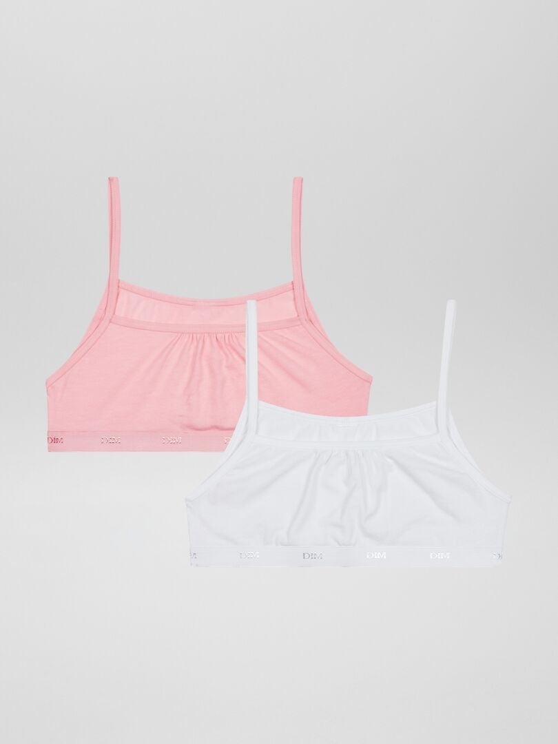 Conjunto de 2 sutiãs 'Dim' - ROSA