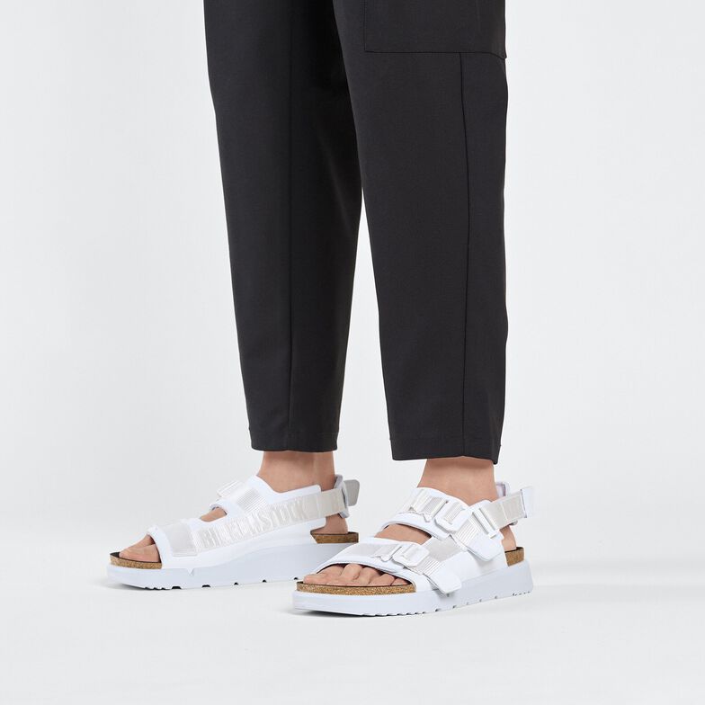 Shinjuku Pelle naturale/Tessuto - Antique White Antique White