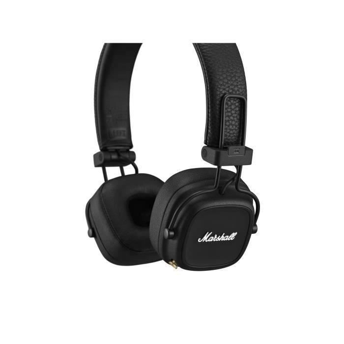Fones de ouvido sem fio Bluetooth Marshall Major IV pretos