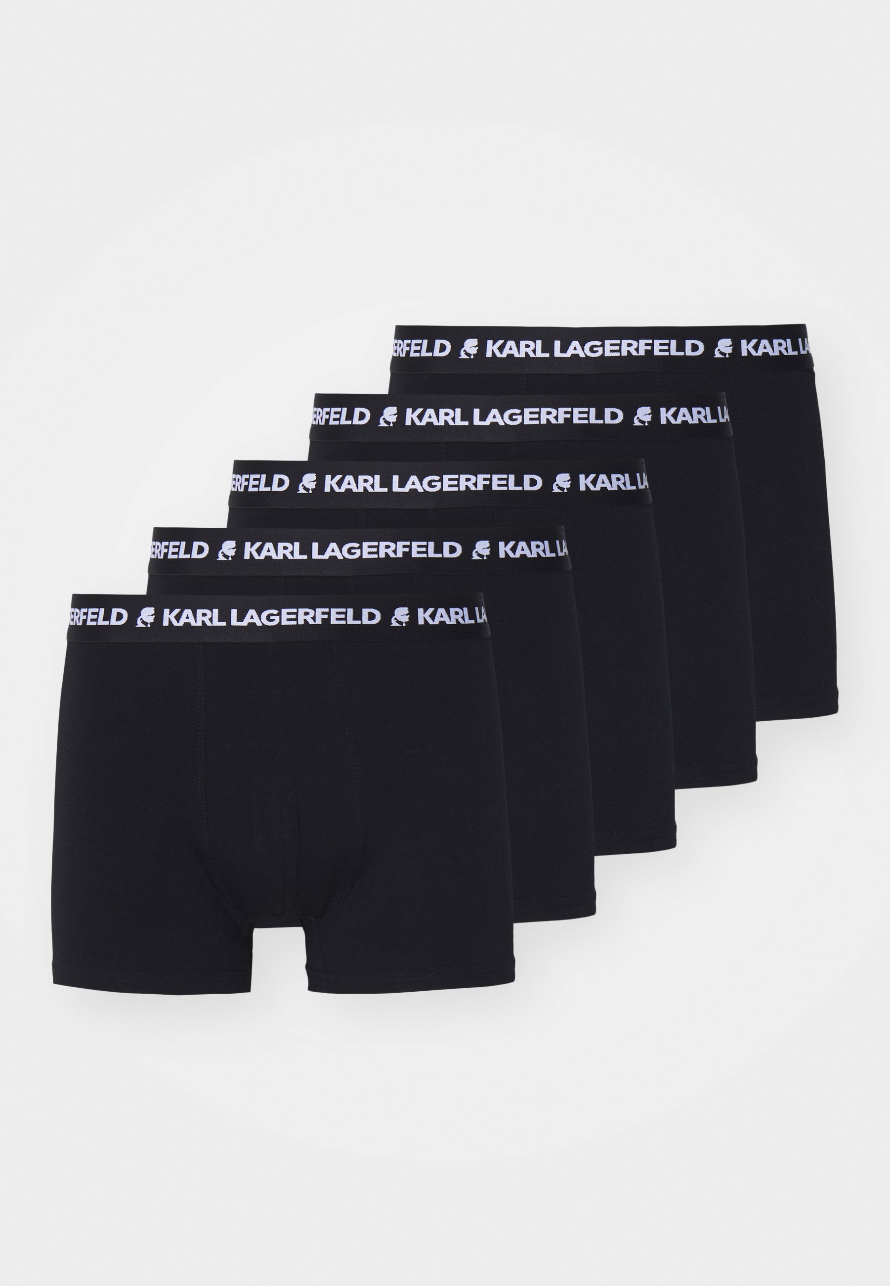 KARL LAGERFELD LOGO TRUNK 5er-Pack - Badehosen - schwarz