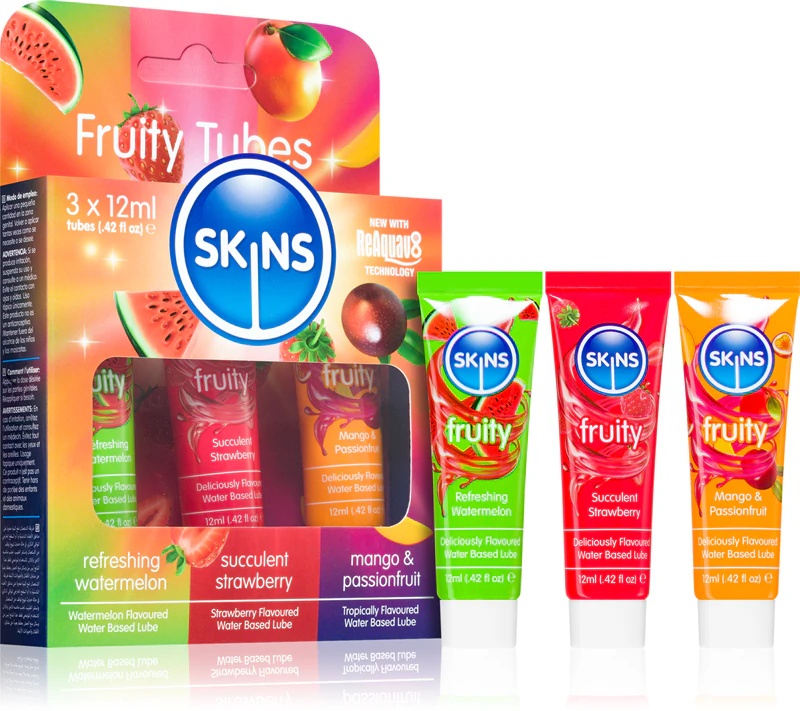 Skins Fruity Sampler Tubes Gleitmittelset