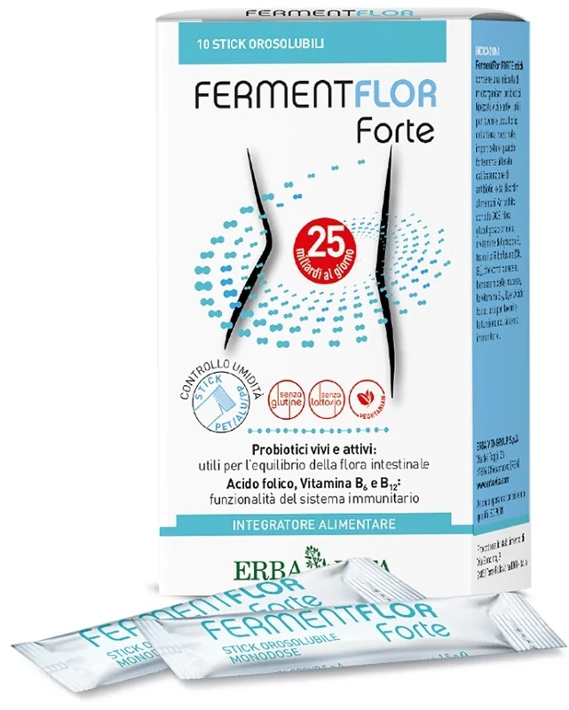 ERBA VITA Fermentflor Forte 10 kotikest