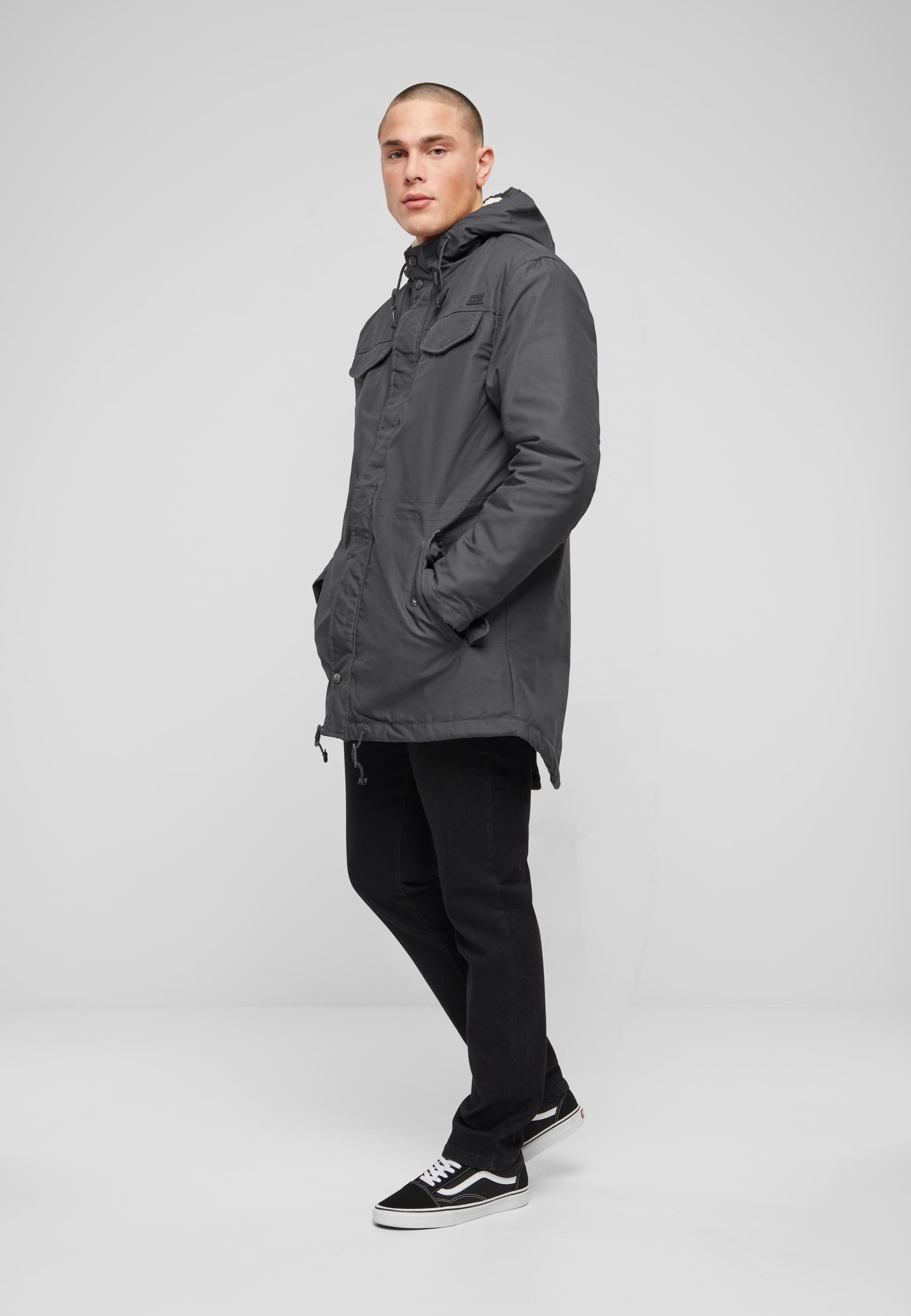 Brandit MARSH LAKE - Parka - antraciet
