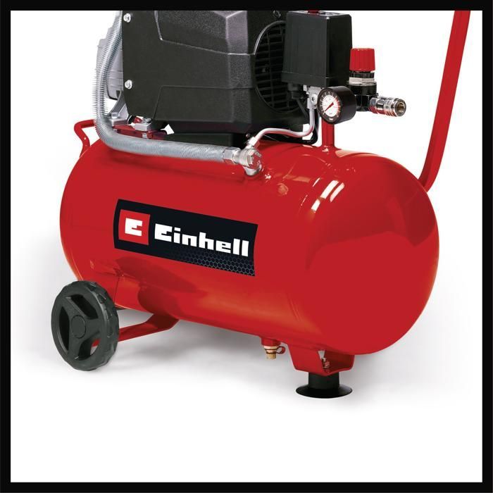 Einhell TC-AC 190/24/8 Compressor (1500 W, Suction power 165 l/min, Maximum pressure 8 bar, Tank: 24 L)