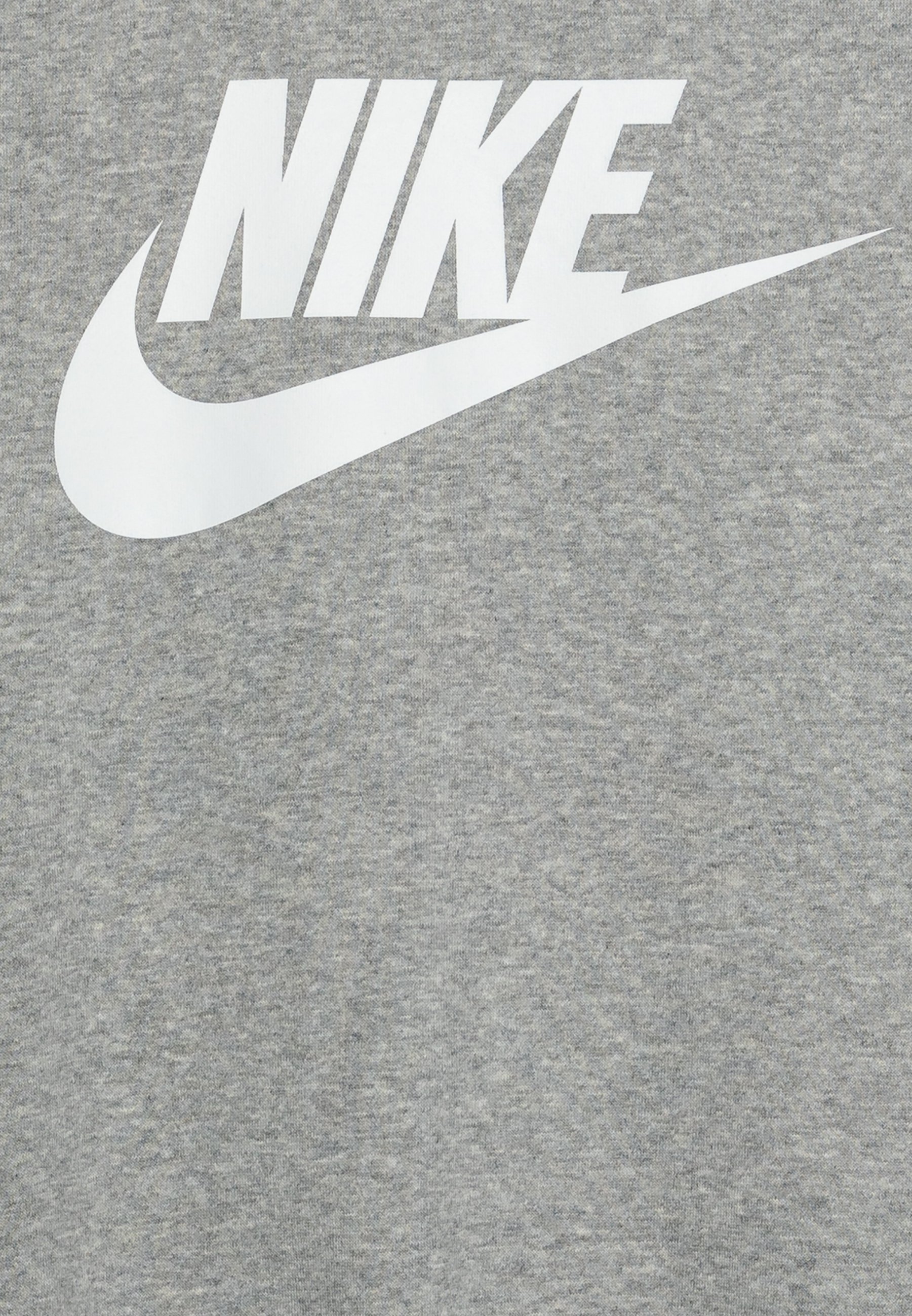 Felpa Nike Sportswear CLUB CREW - grigio scuro mélange/bianco