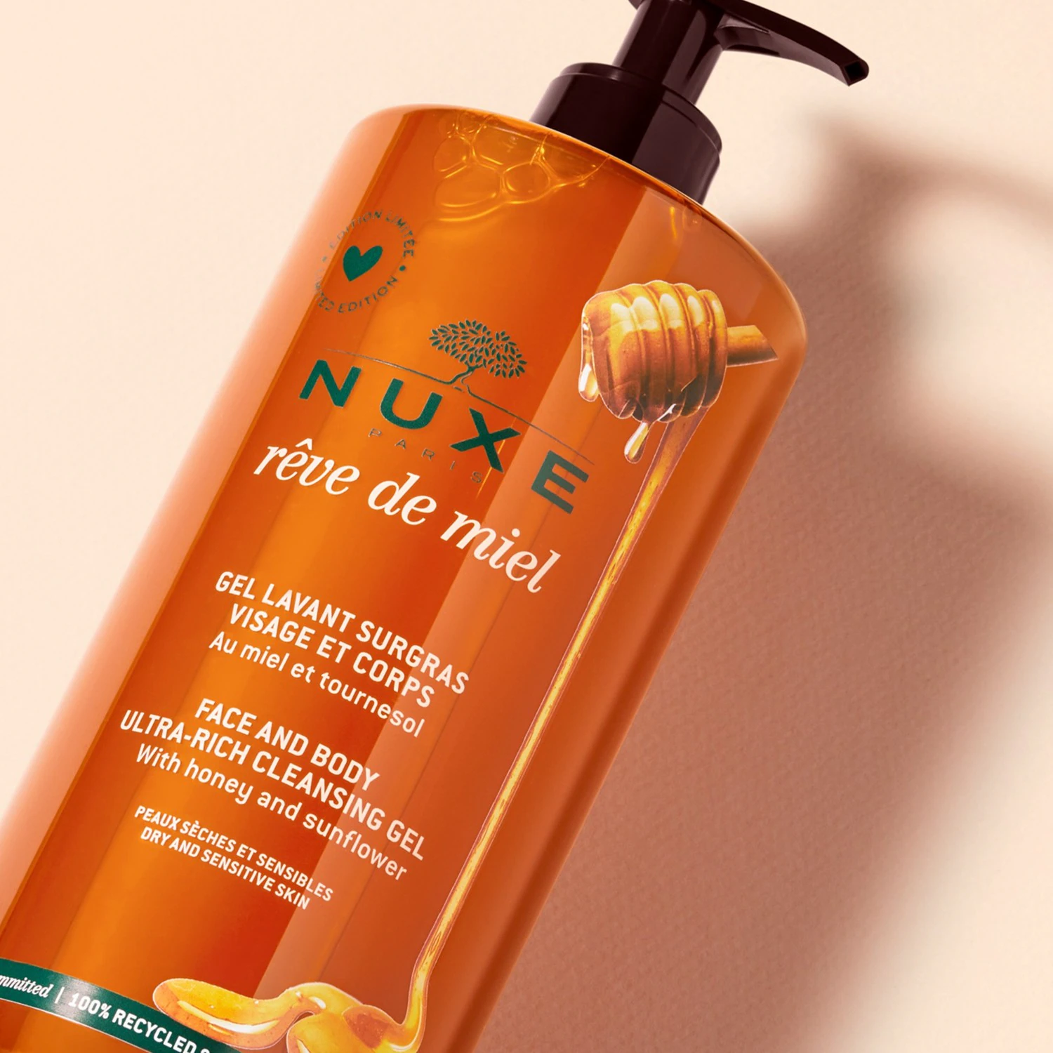 NUXE Gel Lavant Surgras visage et corps
