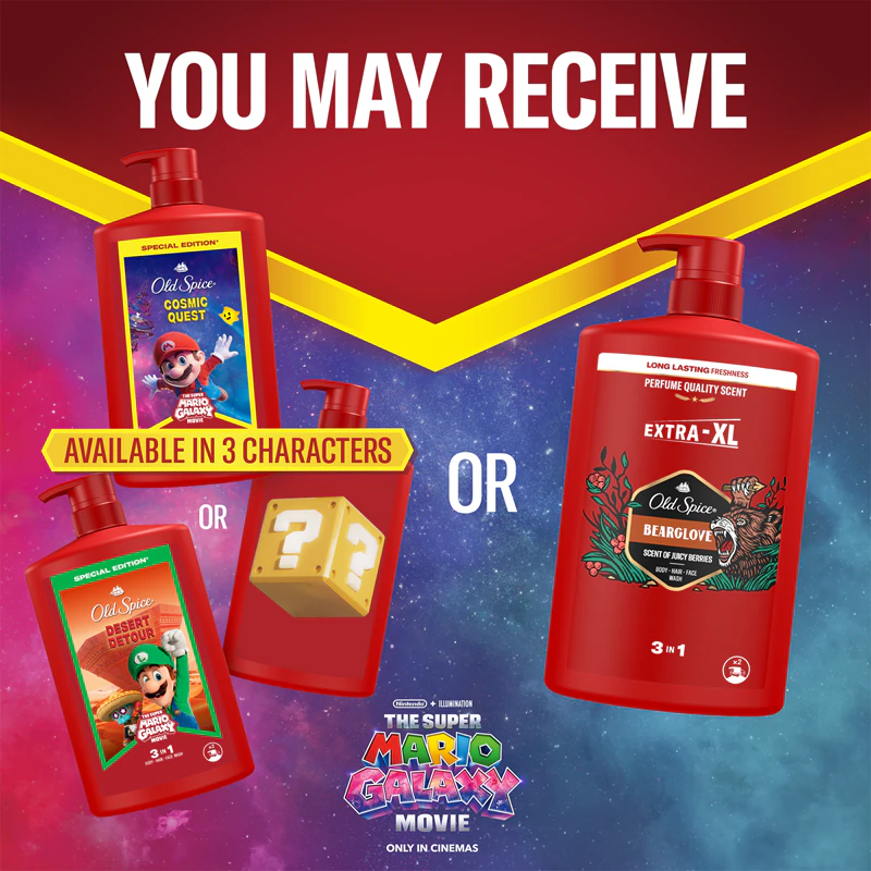 Sprchový gel na tělo a vlasy Old Spice Bearglove