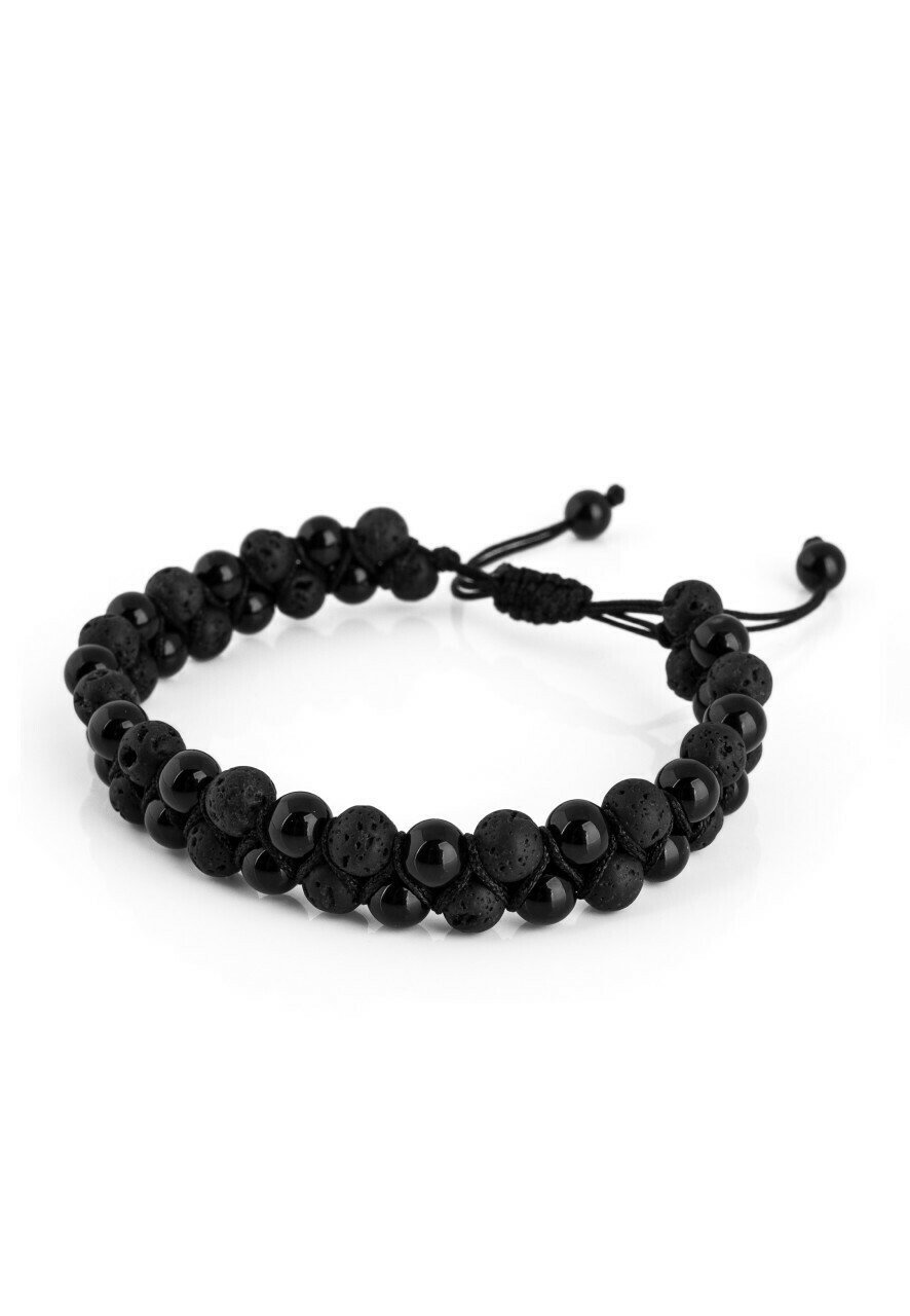 Akitsune SENSEI - Armband - onyx lava