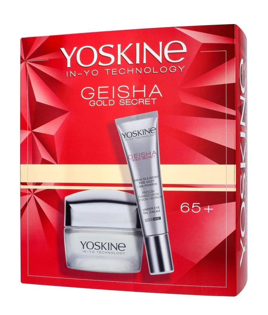 Yoskine Geisha Gold Secret 65+ (Krem do twarzy + Krem pod oczy )