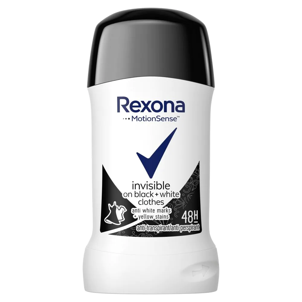 Rexona Deo Stick Invisible Black+White