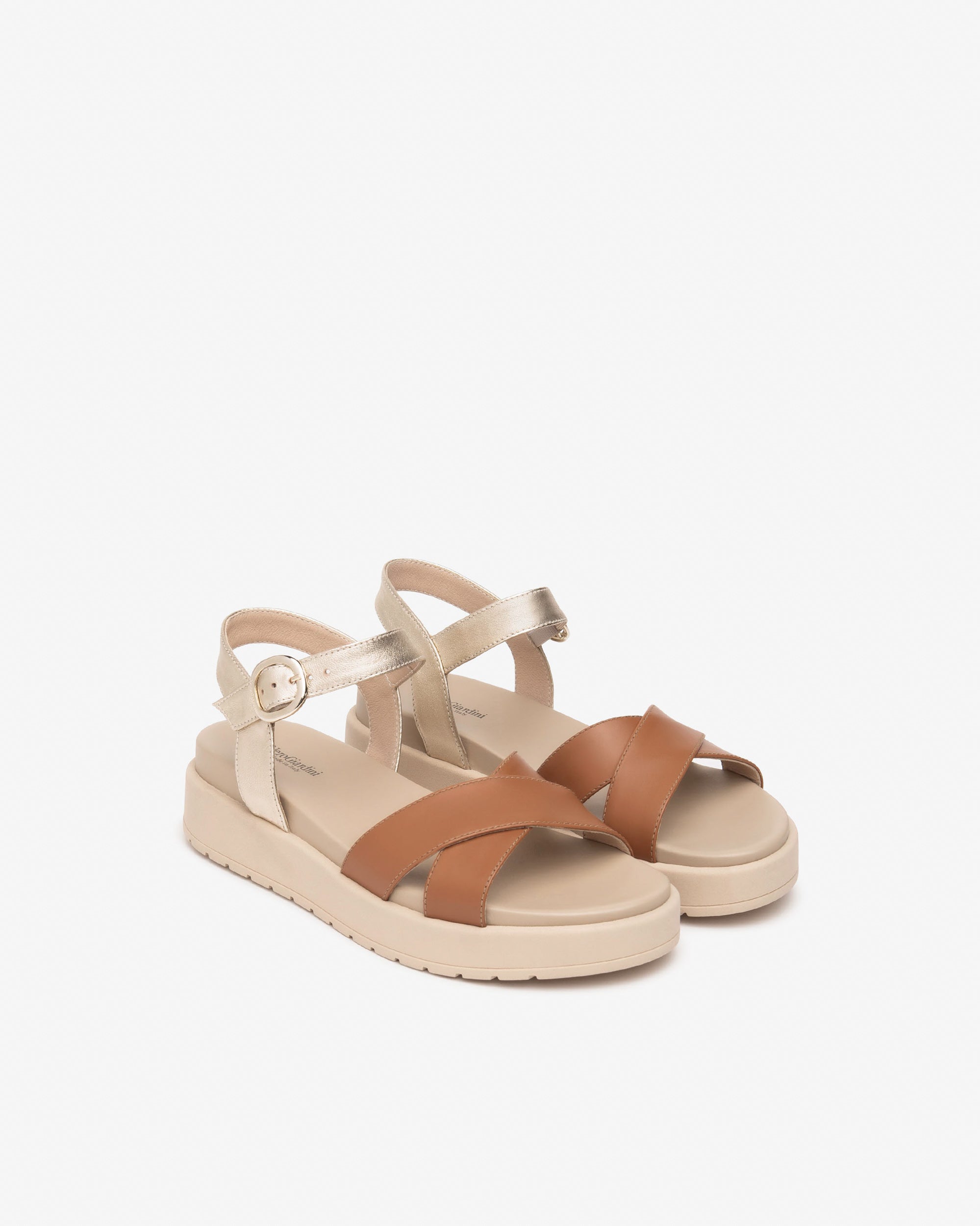  Damen-Ledersandalen