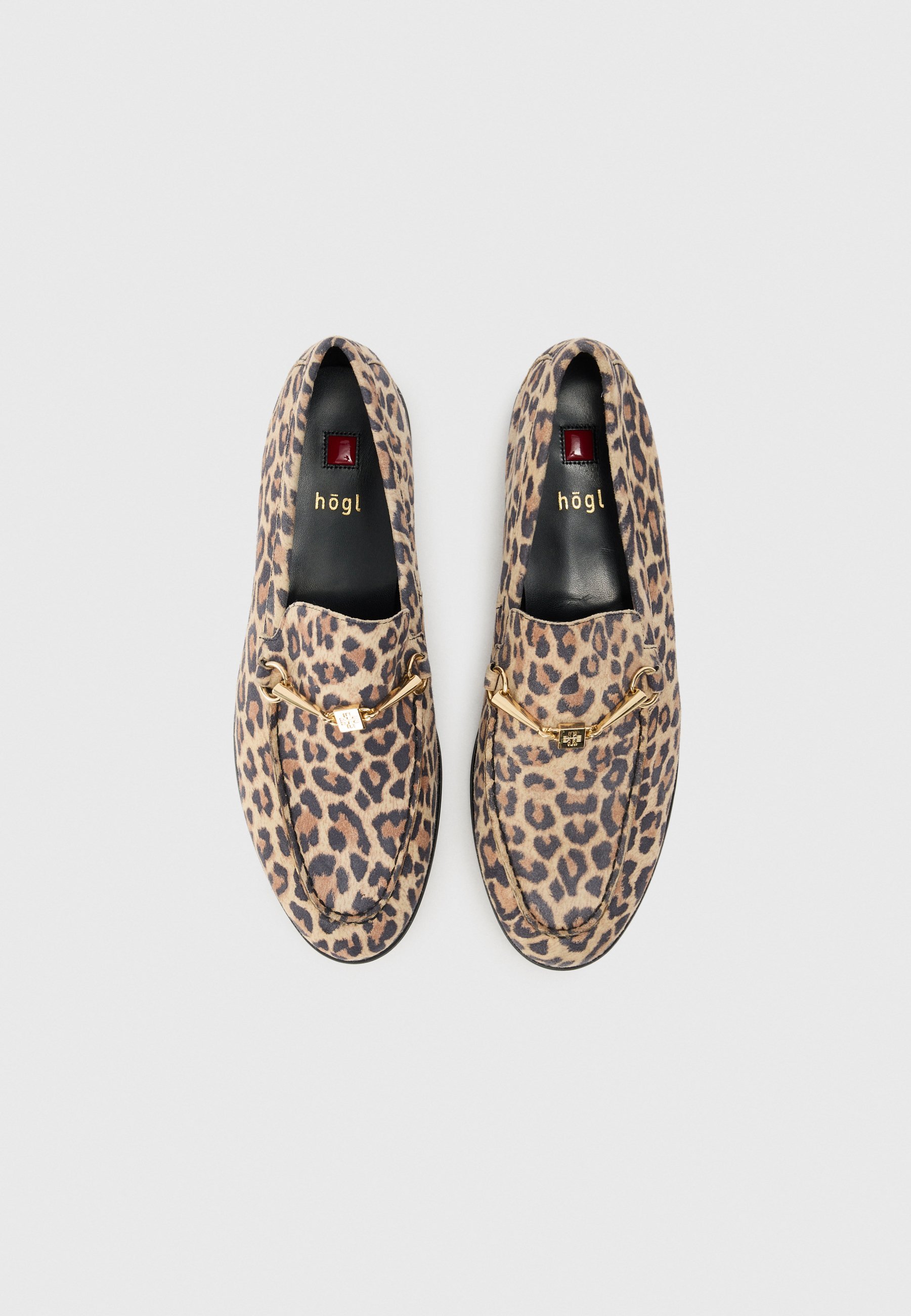 Tênis Högl Slip-ons - bege/preto