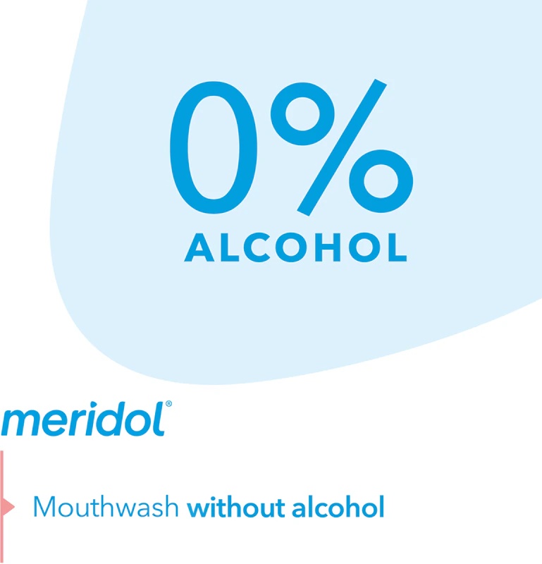 Ustna vodica Meridol Gum Protection brez alkohola