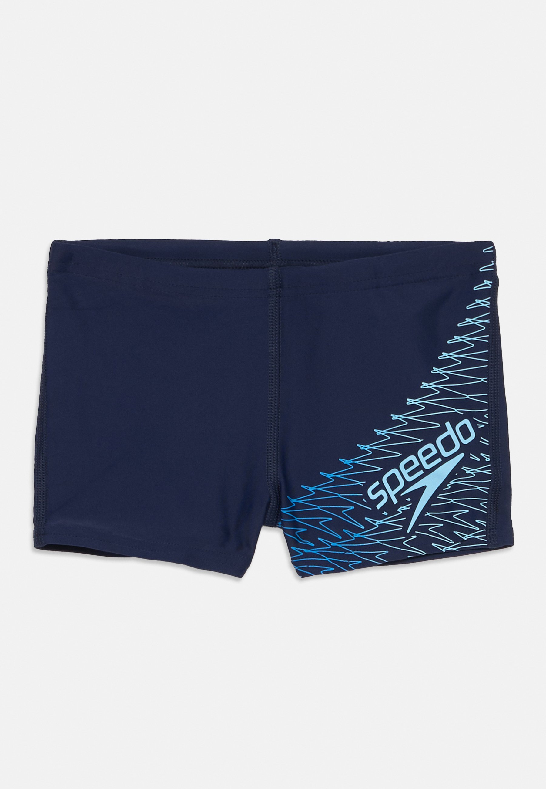 Speedo BOYS MEDLEY LOGO AQUASHORT UNISEX - Zwembroek - peacoat / suikerblauw