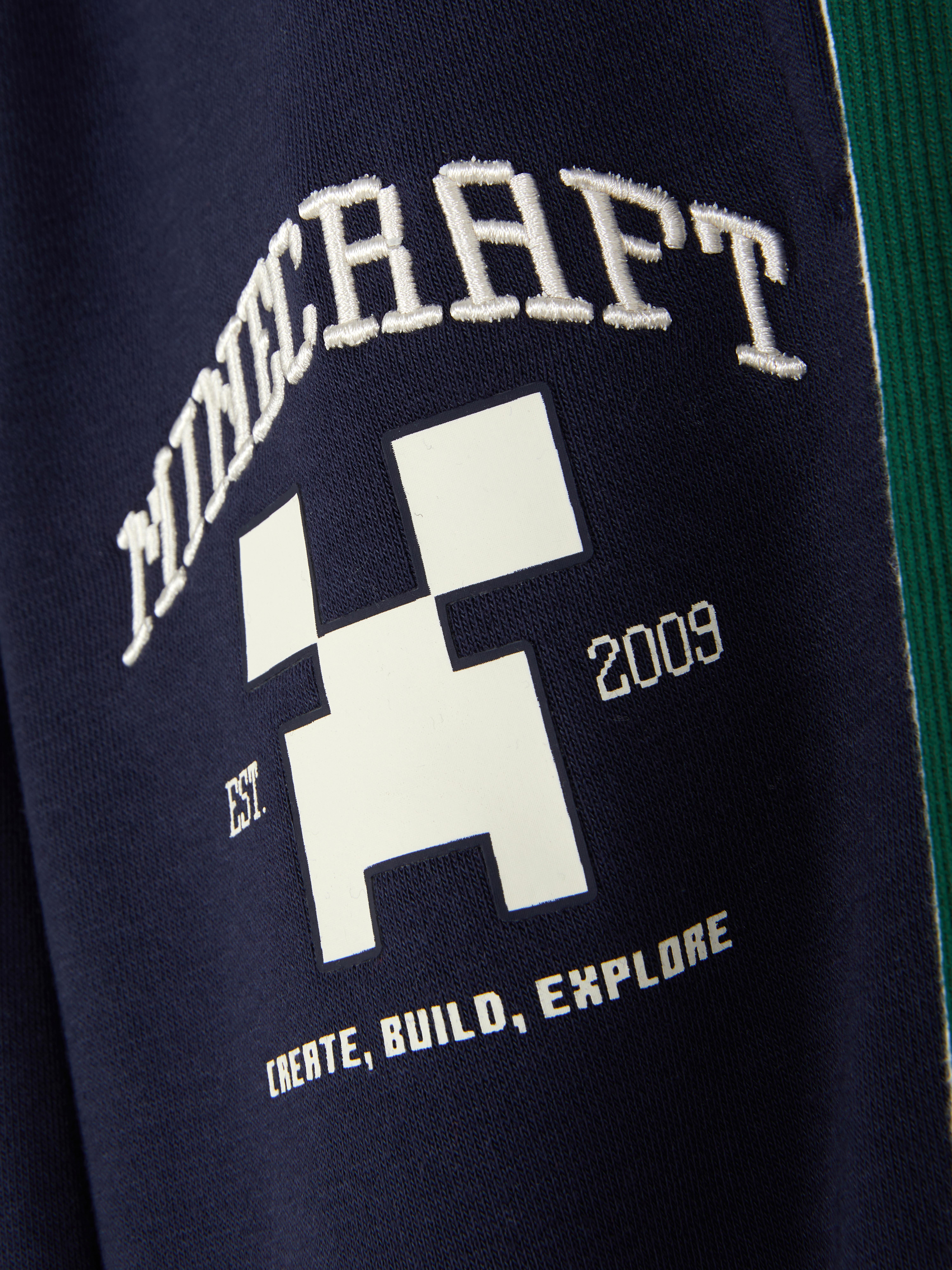 Minecraft Jogginghose mit Kordelzugbund, Seitentaschen und Bündchen
