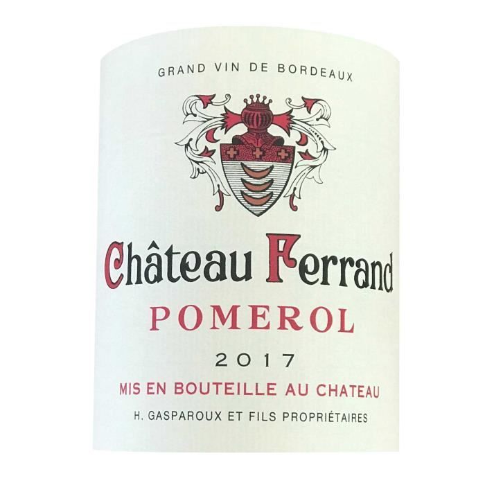 Château Ferrand 2017 Pomerol - Vin rouge de Bordeaux
