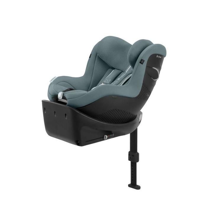 Cybex Sirona Gi i-size Autositz, Gold - 61 bis 105 cm - 3 Monate bis 4 Jahre - bis zu 20 kg - Stormy Blue Light Blue (Plus)