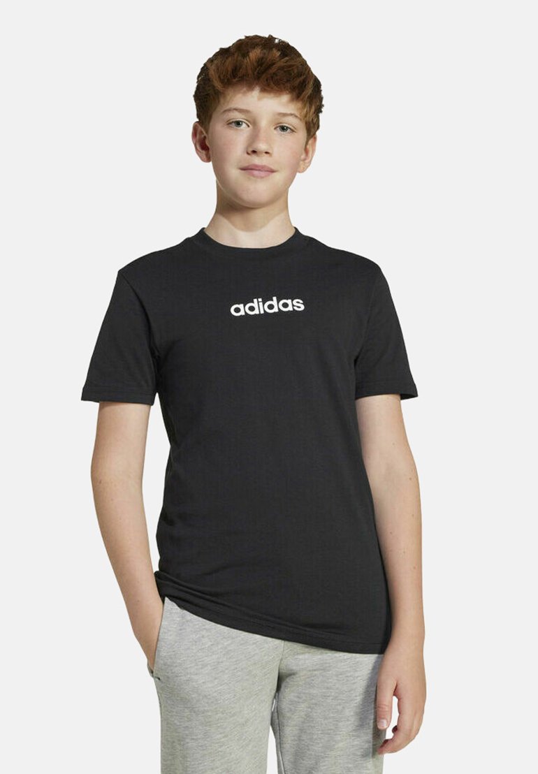 adidas Performance Print T-shirt - zwart wit