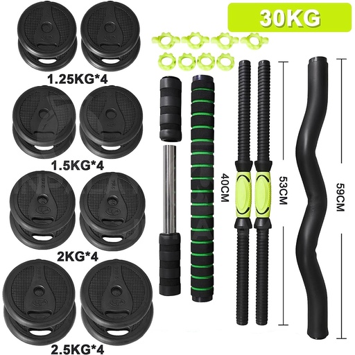 Ozio Multifit 4 az 1-ben súlyzókészlet 30 kg