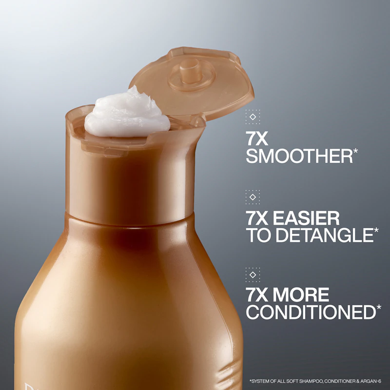 Condicionador nutritivo Redken All Soft para cabelos secos e quebradiços
