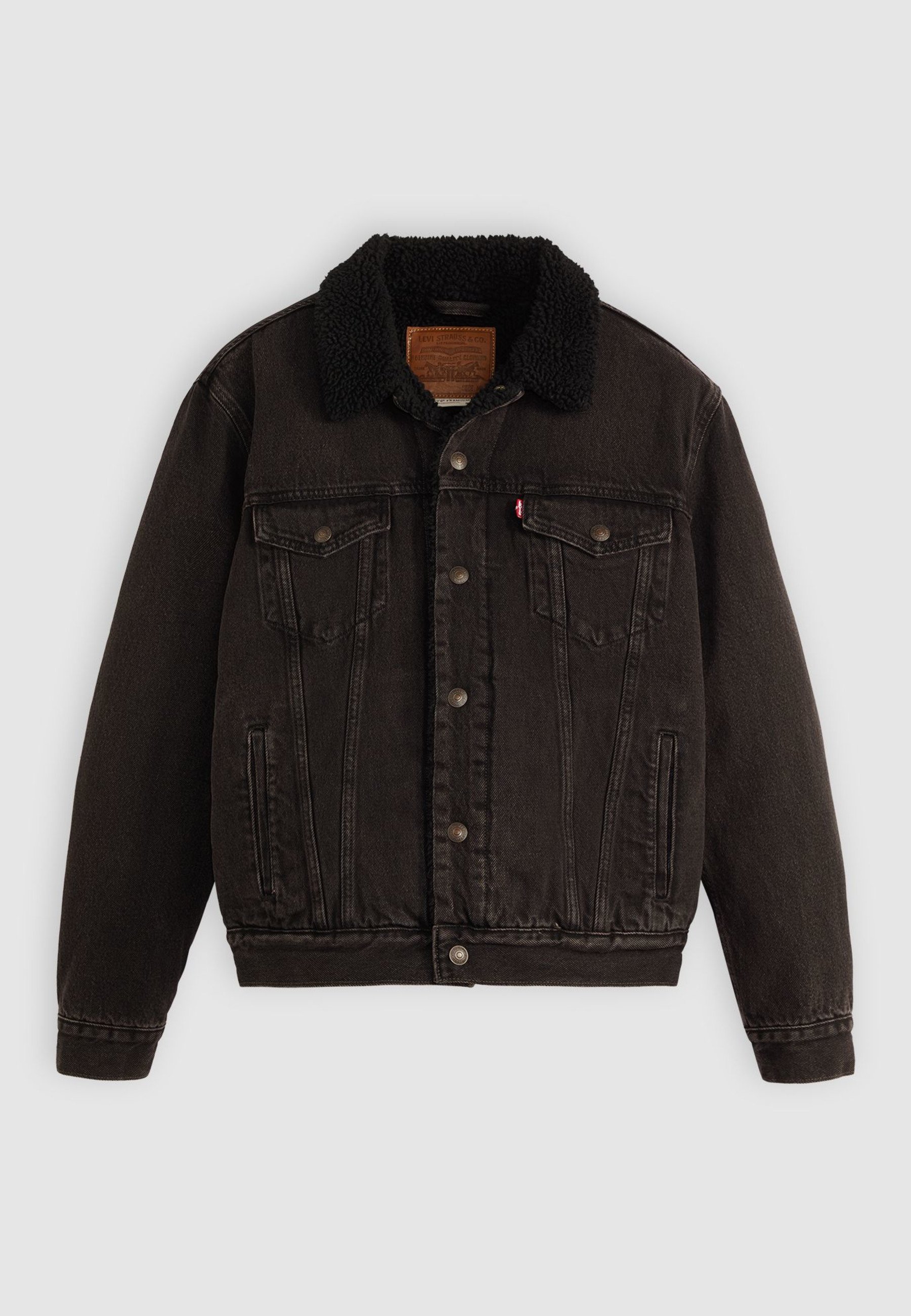 Levi's® TRUCKER - Spijkerjas - gemaakt om lang mee te gaan - sherpa trk