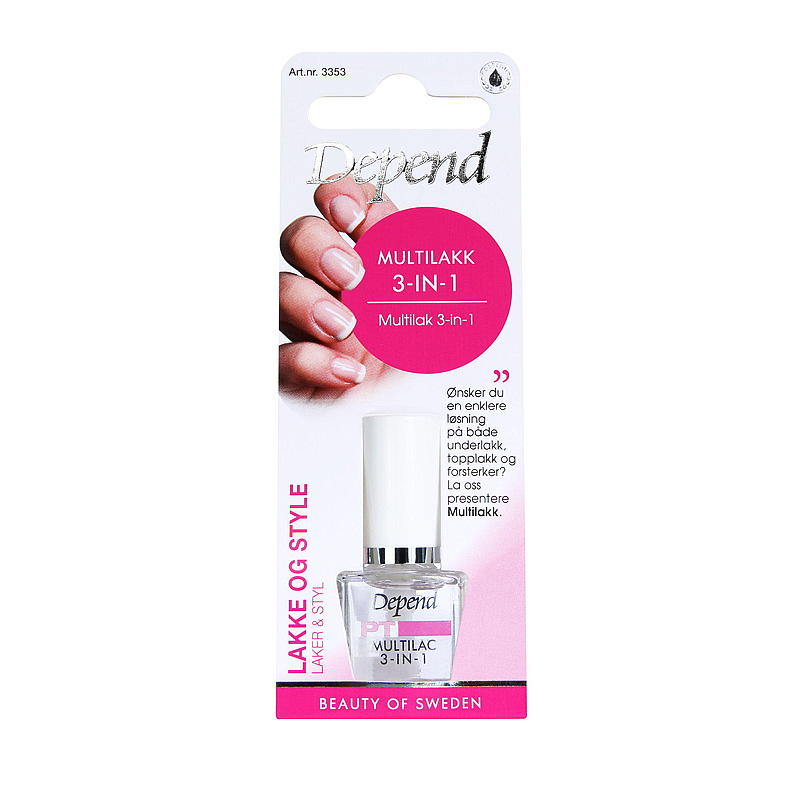 Depend Depend multilack 8 ml Allt-i-ett