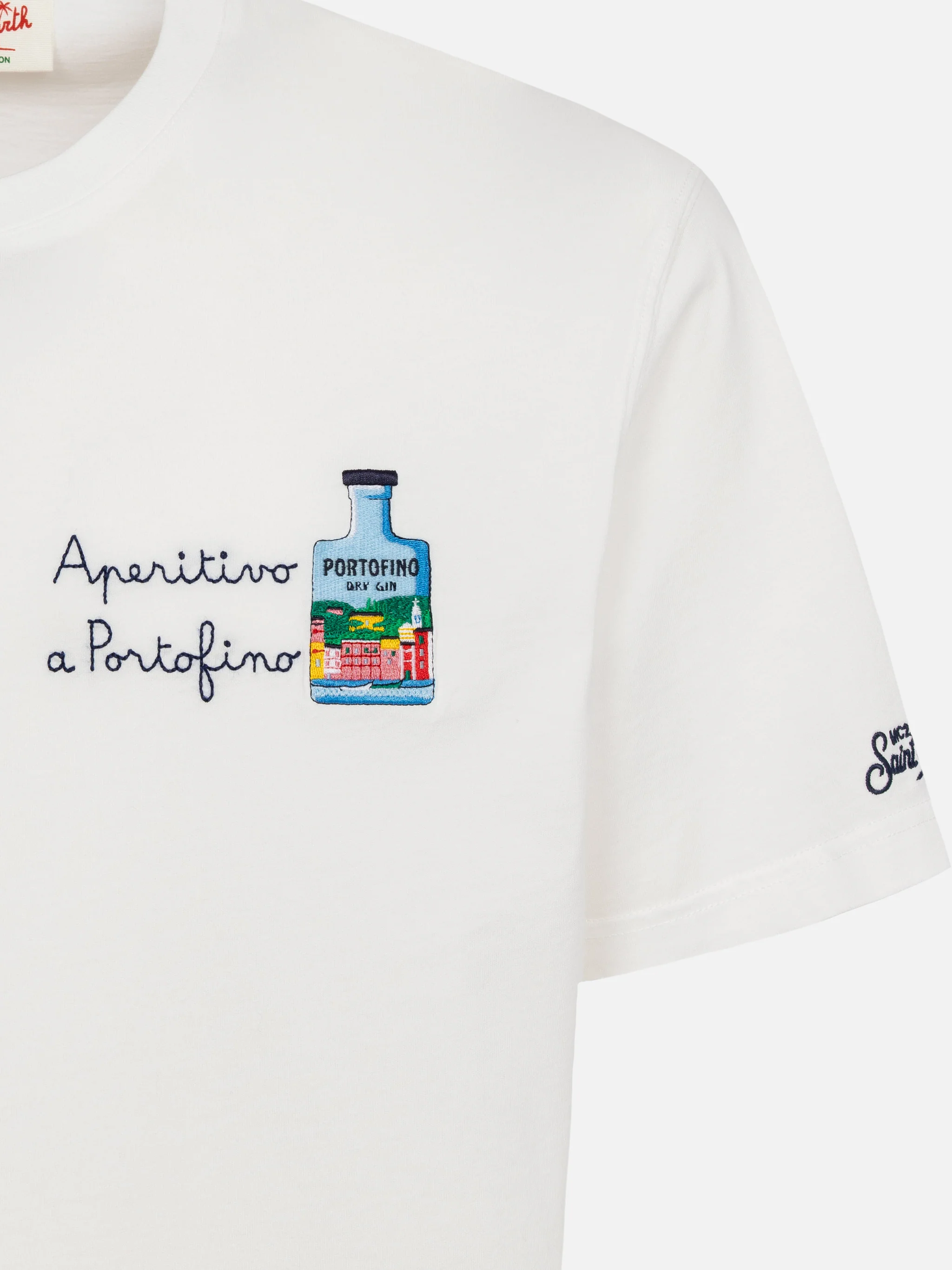 Heren katoenen T-shirt met 