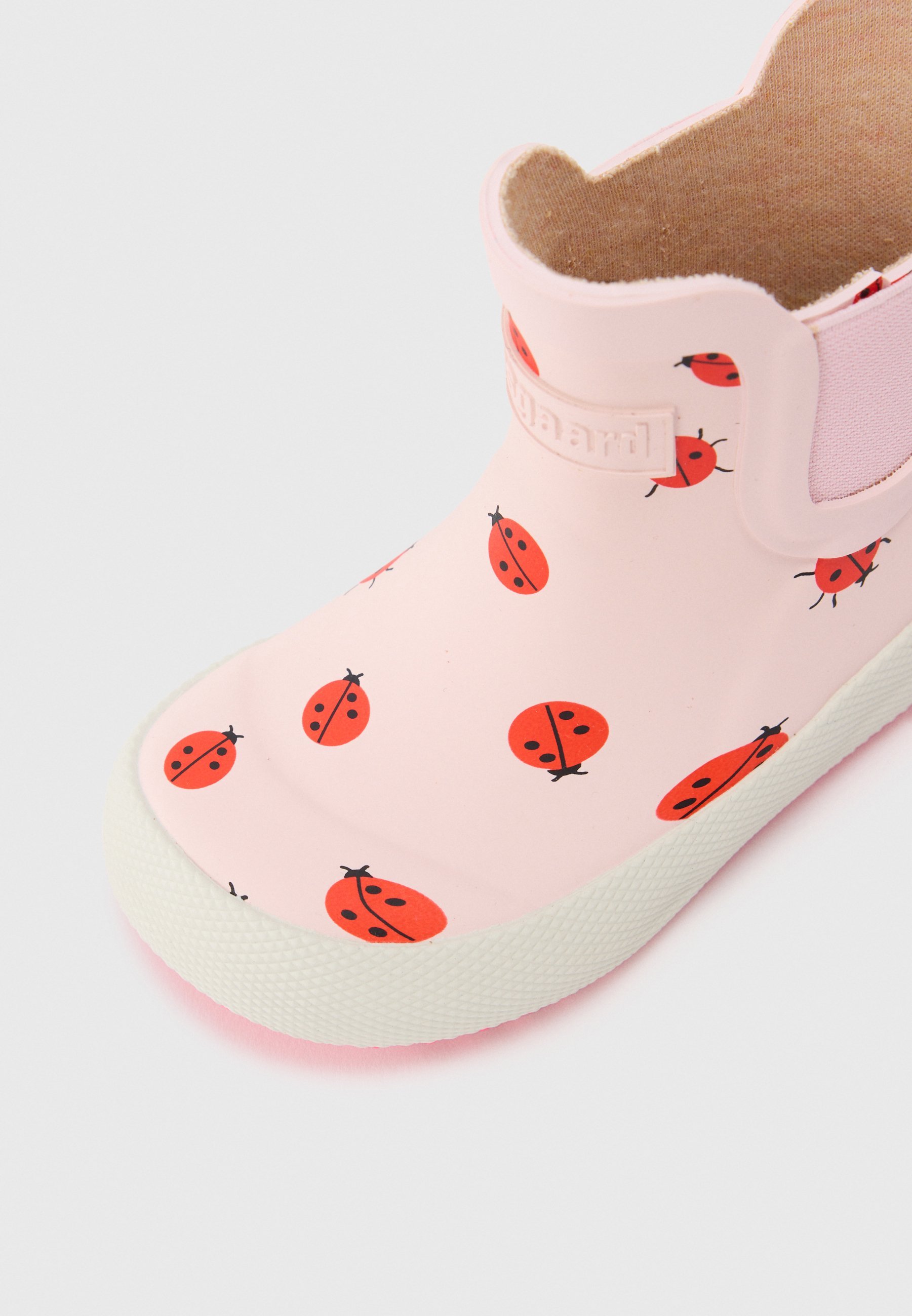 Bottes en caoutchouc unisexes Bisgaard - rose clair