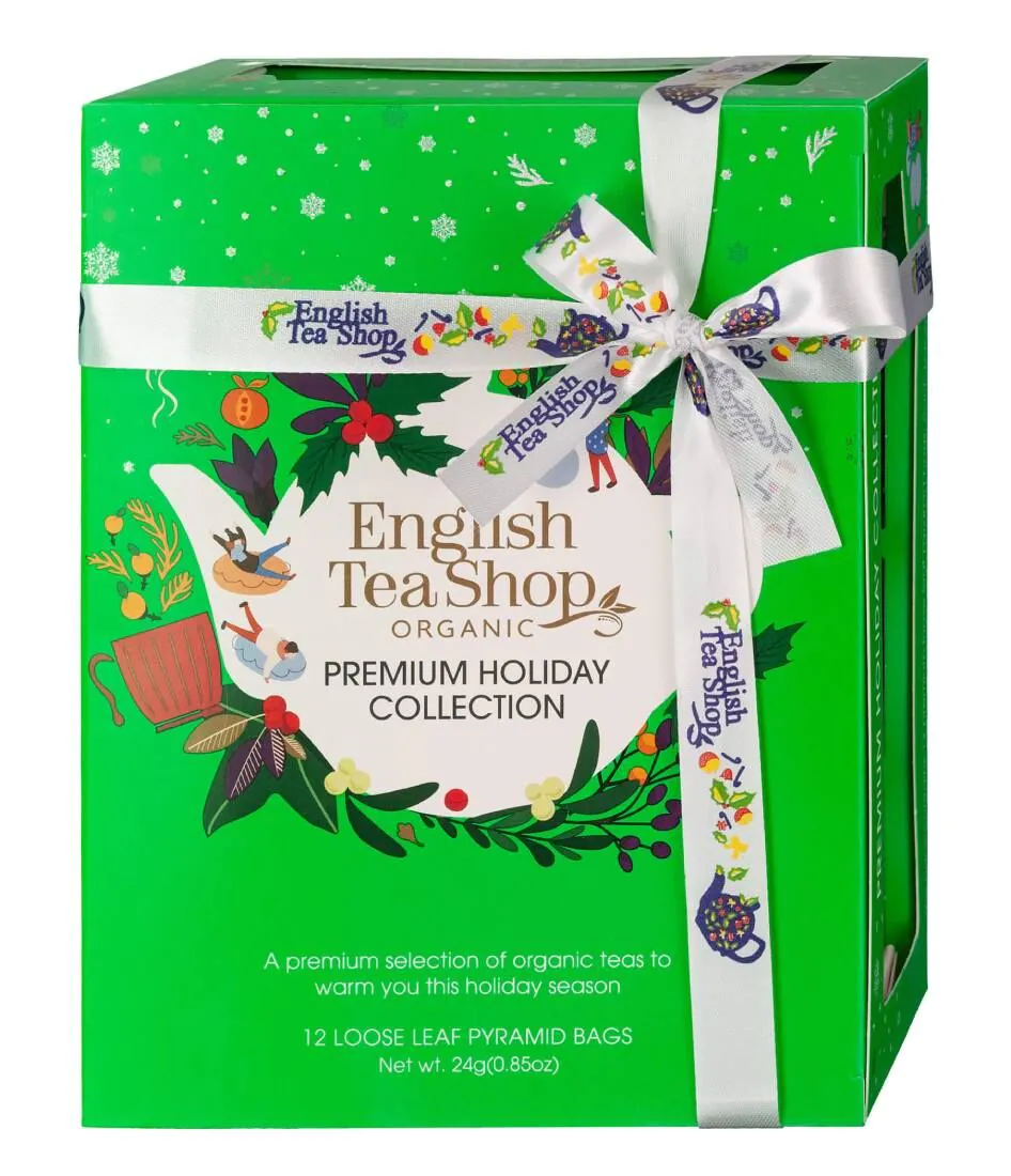 English Tea Shop Holiday Green Prism Świąteczny zestaw herbat