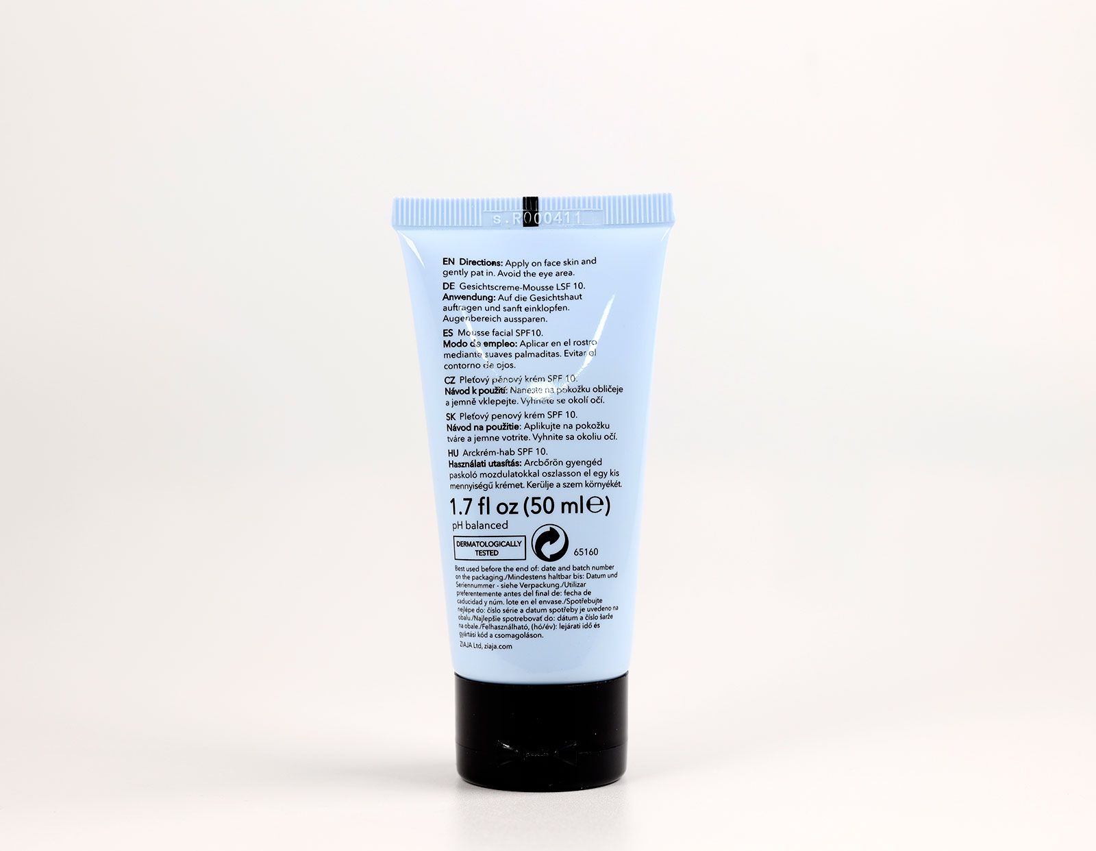 Jeju Young Skin mitrinošās sejas putas Sejas mitrinātāji