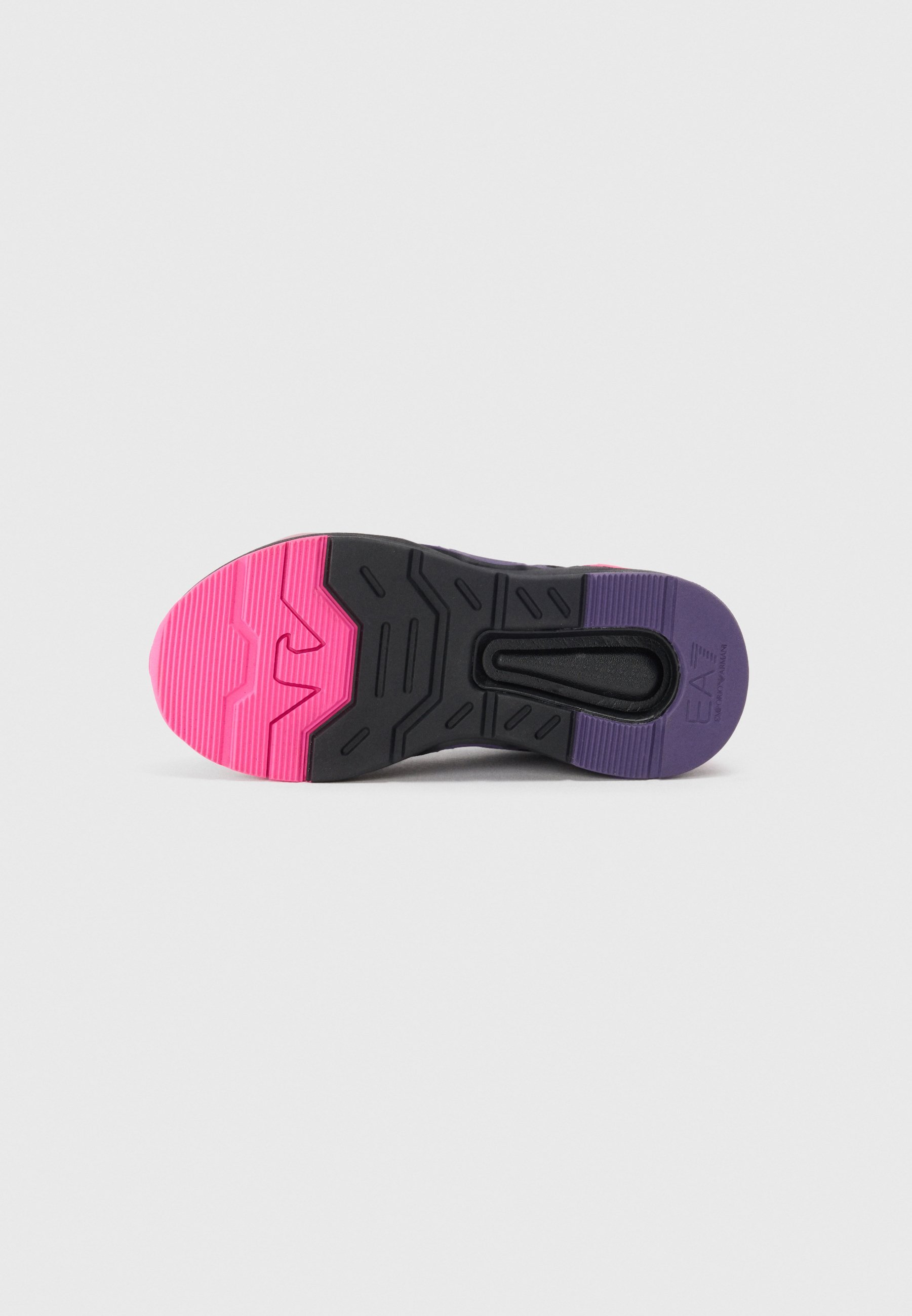 EA7 Emporio Armani UNISEX - Sneakers - zwart/druif/oude orchidee/roze gloed