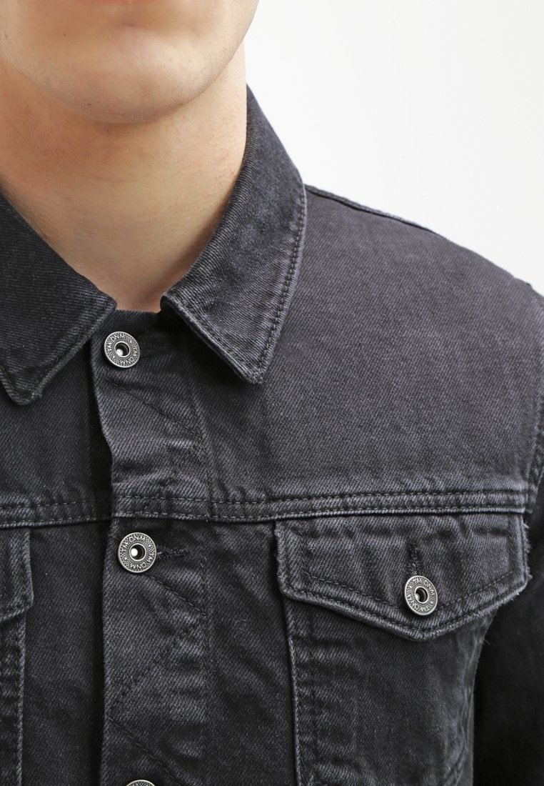 Topman spijkerjas - zwart
